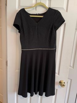 Studio One Black Size 10 Free Shipping Midi Party Cocktail Dress on Queenly