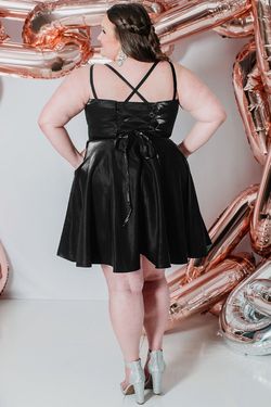 Style Velma Sydneys Closet Black Size 28 Midi Floor Length Wedding Guest Cocktail Dress on Queenly