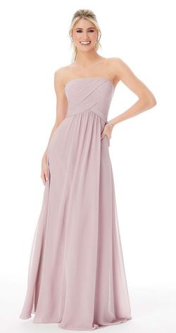 Style Daphne MoriLee Pink Size 12 Sorority Formal Straight Dress on Queenly
