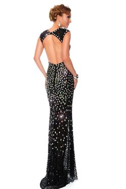 Style P9123 Precious Formals Silver Size 2 Prom Floor Length Sequin Straight Dress on Queenly