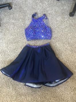 Sherri Hill Purple Size 4 Euphoria Cocktail Dress on Queenly
