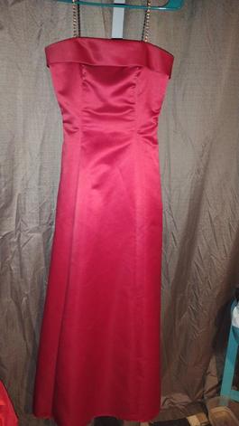 Style 45000 Urban Girl Nites Red Size 6 Military Straight Dress on Queenly