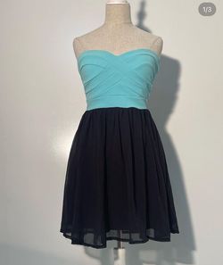 Style -1 Blue Size 6 Cocktail Dress on Queenly
