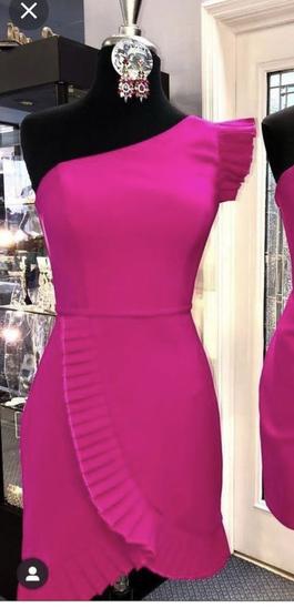 Jovani Pink Size 2 Black Tie Midi Floor Length Cocktail Dress on Queenly