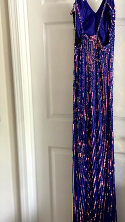 Primavera couturier Multicolor Size 10 Floor Length Prom Ball gown on Queenly