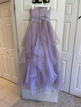 David's Bridal Purple Size 2 Prom A-line Dress on Queenly