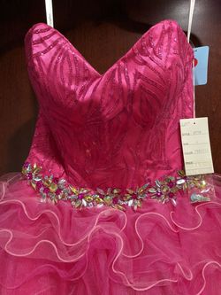 Style 6770 Rachel Alllen/Partytime Formals Pink Size 6 Summer Euphoria Barbiecore Cocktail Dress on Queenly