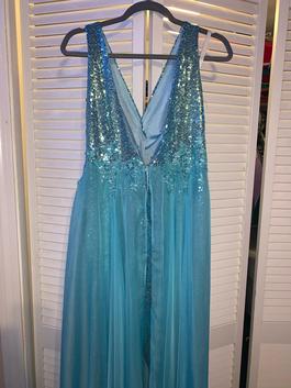 Blue Size 10 Jumpsuit Dress on Queenly