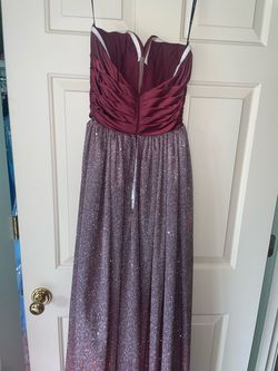 La Femme Red Size 2 50 Off Train Dress on Queenly