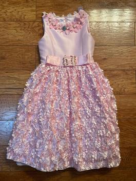 Custom Pink Size 0 Black Tie Ball gown on Queenly