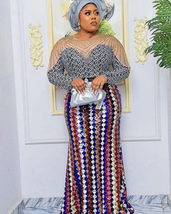 Multicolor Size 18 Straight Dress on Queenly