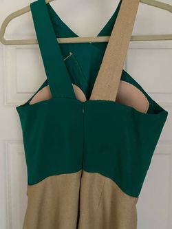Gregory Ellenburg Green Size 2 Midi 50 Off $300 Cocktail Dress on Queenly
