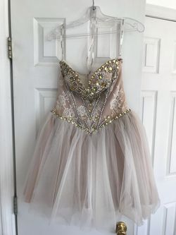 Sherri Hill Multicolor Size 6 Cocktail Ball gown on Queenly