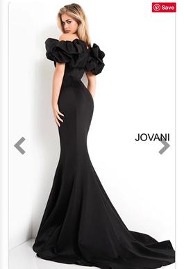 Jovani Black Size 8 50 Off Mermaid Dress on Queenly
