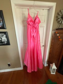 Alec Pink Size 6 Floor Length Mermaid Dress on Queenly