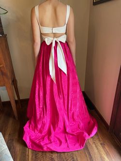 Sherri Hill Pink Size 6 Cut Out 70 Off Floor Length A-line Dress on Queenly