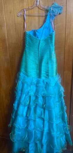 Blush Prom Multicolor Size 6 Mermaid Dress on Queenly