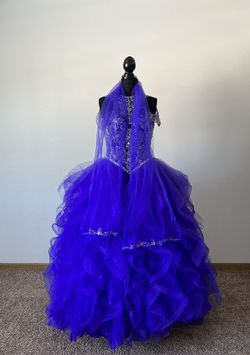 MoriLee Purple Size 2 Quinceanera Black Tie Morí Lee Ball gown on Queenly