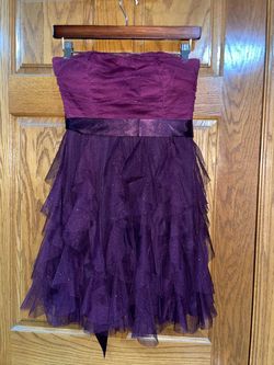 Tweeze me Purple Size 0 Midi Homecoming Cocktail Dress on Queenly