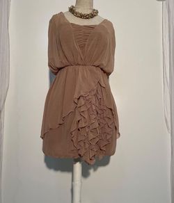 Nude Size 12 Cocktail Dress on Queenly