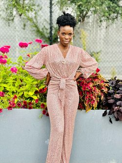 Pink Size 2 Jumpsuit Dress on Queenly