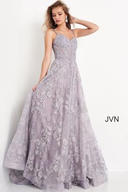 Style JVN06474 Jovani Purple Size 6 Lavender Ball gown on Queenly