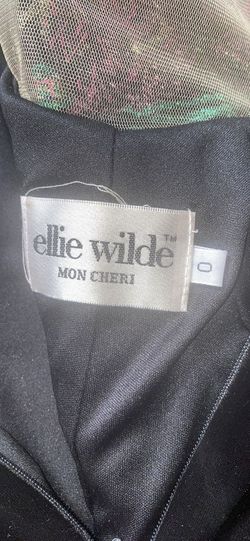 Ellie Wilde Black Tie Size 0 70 Off 50 Off Straight Dress on Queenly