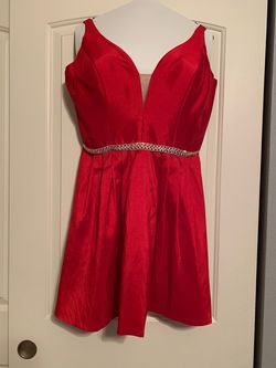 Sherri Hill Red Size 12 50 Off Military Plus Size 70 Off A-line Dress on Queenly