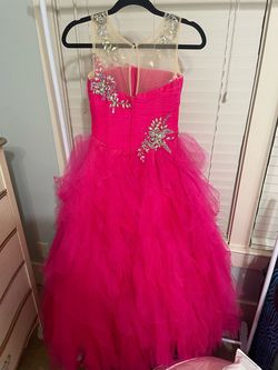 rachel allan Pink Size 0 Cupcake Ball gown on Queenly