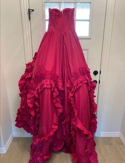 Sherri Hill Pink Size 6 Black Tie Ball gown on Queenly