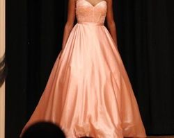 Sherri Hill Pink Size 4 Floor Length Black Tie Ball gown on Queenly