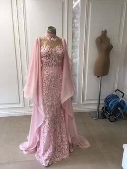 Pink Size 4 Straight Dress on Queenly