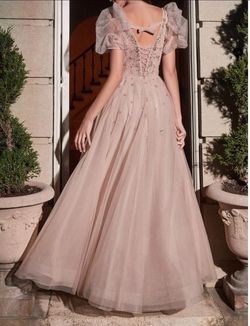 Sophia's Boutique Nude Size 8 Quinceanera Quinceaera Ball gown on Queenly