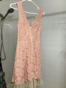 Nude Size 4 A-line Dress on Queenly