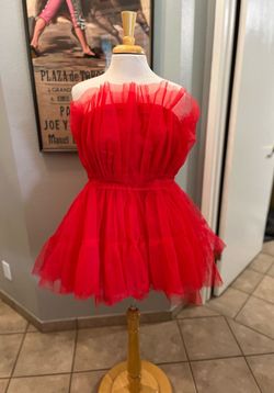 Red Size 12 Cocktail Dress on Queenly