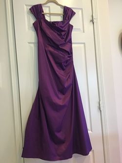 Tadashi Shoji Purple Size 8 70 Off A-line Dress on Queenly