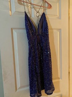 scala Purple Size 4 Midi Cocktail Dress on Queenly