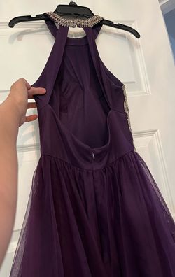 Purple Size 0 A-line Dress on Queenly