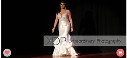 Jovani White Size 12 Plus Size Mermaid Dress on Queenly