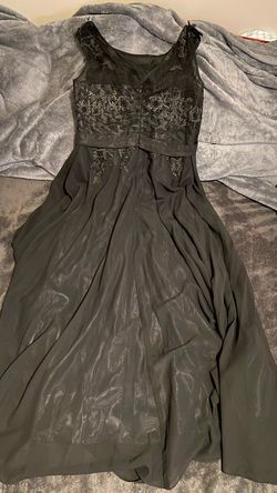 Black Size 16 A-line Dress on Queenly