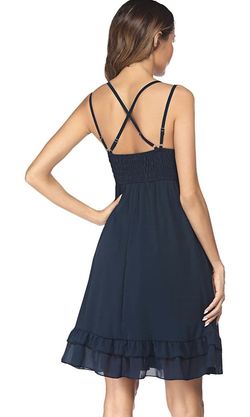 Feager Blue Size 2 Euphoria Nightclub Midi Cocktail Dress on Queenly