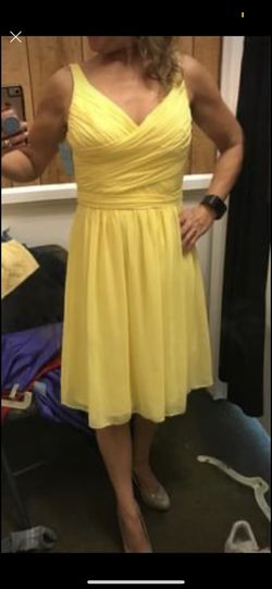 Yellow Size 6 Cocktail Dress on Queenly