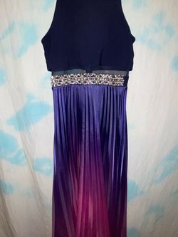 Raves Edition Purple Size 0 Black Tie Military A-line Dress on Queenly