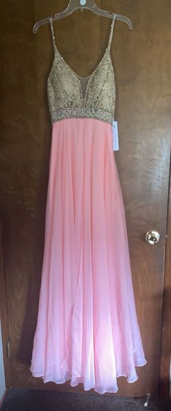 Mon Cheri Pink Size 4 Coral 50 Off Straight Dress on Queenly
