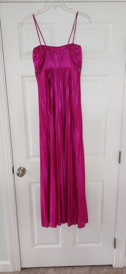 MyMichelle Pink Size 4 Spaghetti Strap Sequin 50 Off Straight Dress on Queenly