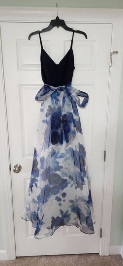 Eliza J Blue Size 8 50 Off Ball gown on Queenly