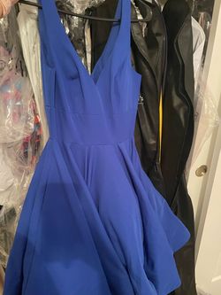 Mac Duggal Blue Size 0 50 Off Floor Length Tulle A-line Dress on Queenly