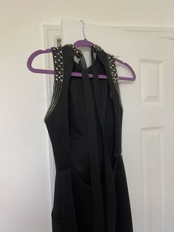Envious Black Size 2 70 Off Floor Length 50 Off Jumpsuit Dress on Queenly
