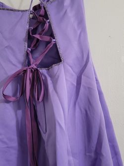 Roberto  Purple Size 8.0 Floor Length Ball gown on Queenly