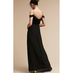 BHLDN Black Tie Size 16 Military A-line Dress on Queenly